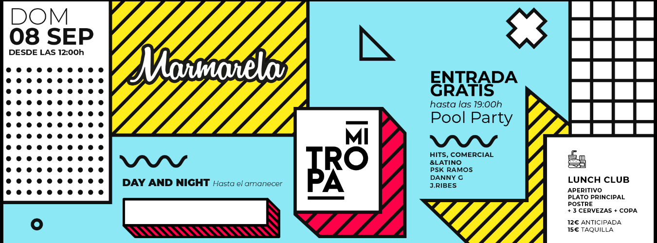 DOMINGO 8 - MI TROPA DAY & NIGHT image