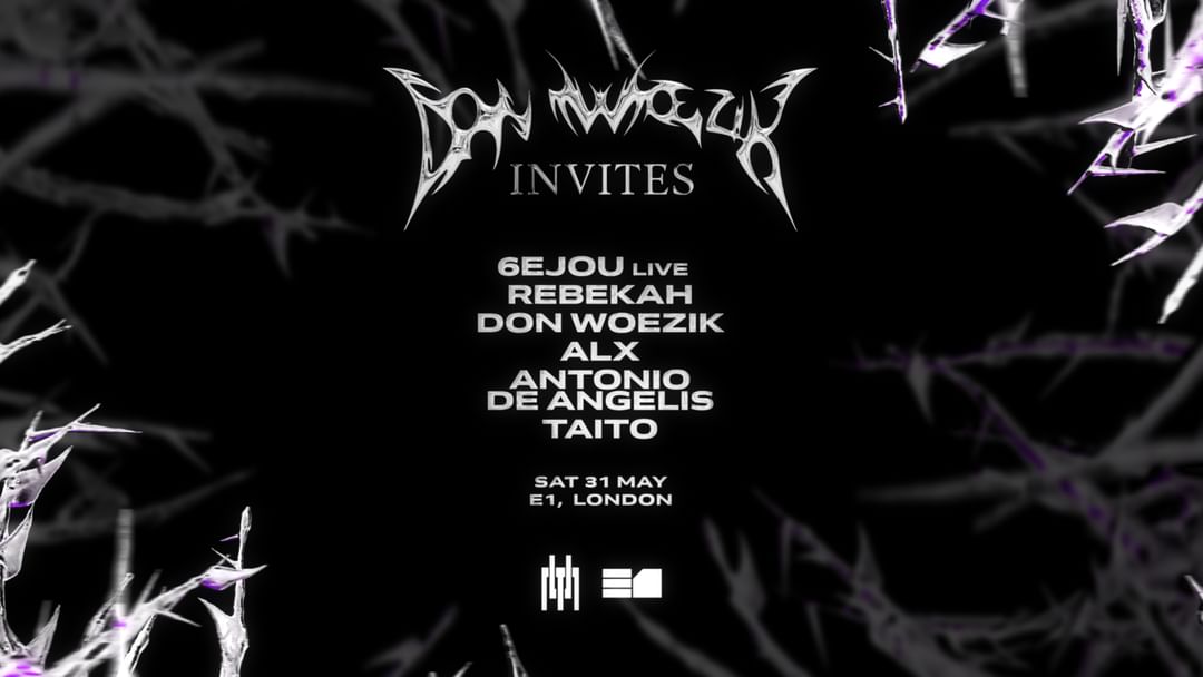 Capa do evento Don Woezik invites 6EJOU & Rebekah