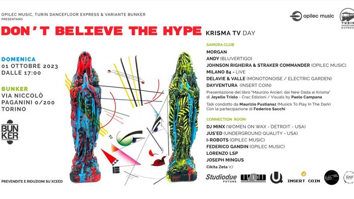 Cover for event: DON'T BELIEVE THE HYPE - KRISMA TV DAY