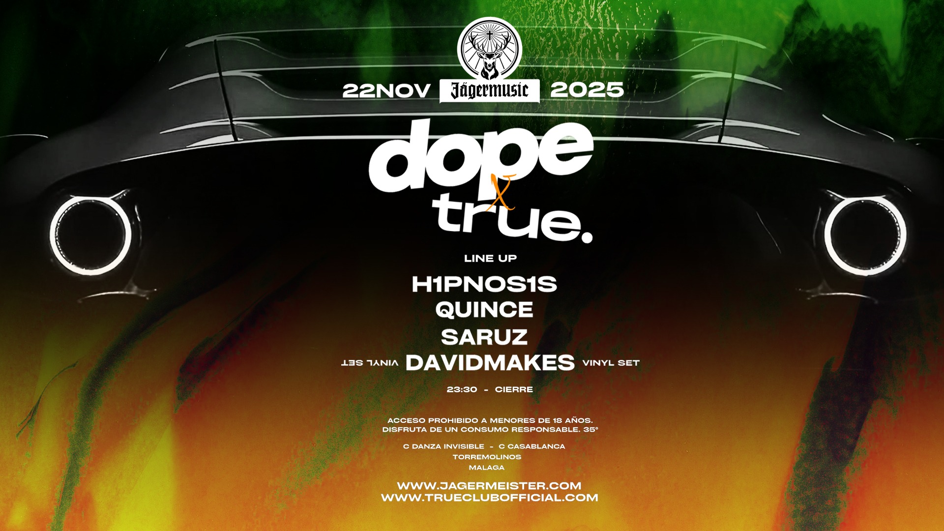 DOPE PRESENTA A H1PNOS1S, QUINCE, SARUZ Y DAVID MAKES image