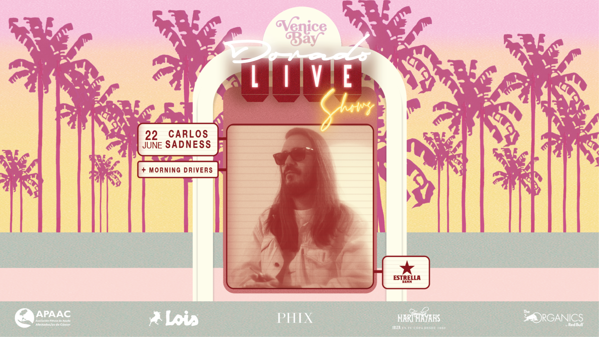 DORADO LIVE SHOWS: Carlos Sadness + Morning Drivers image