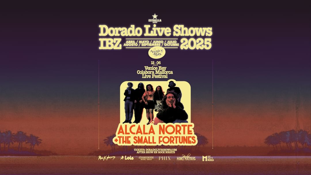 Copertina evento Dorado LIVE Shows: ALCALÁ NORTE + THE SMALL FORTUNES