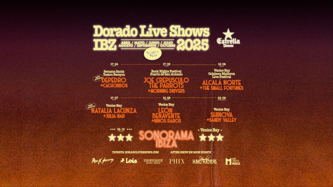Couverture de l'événement Dorado LIVE Shows: SHINOVA + SANDY VALLEY