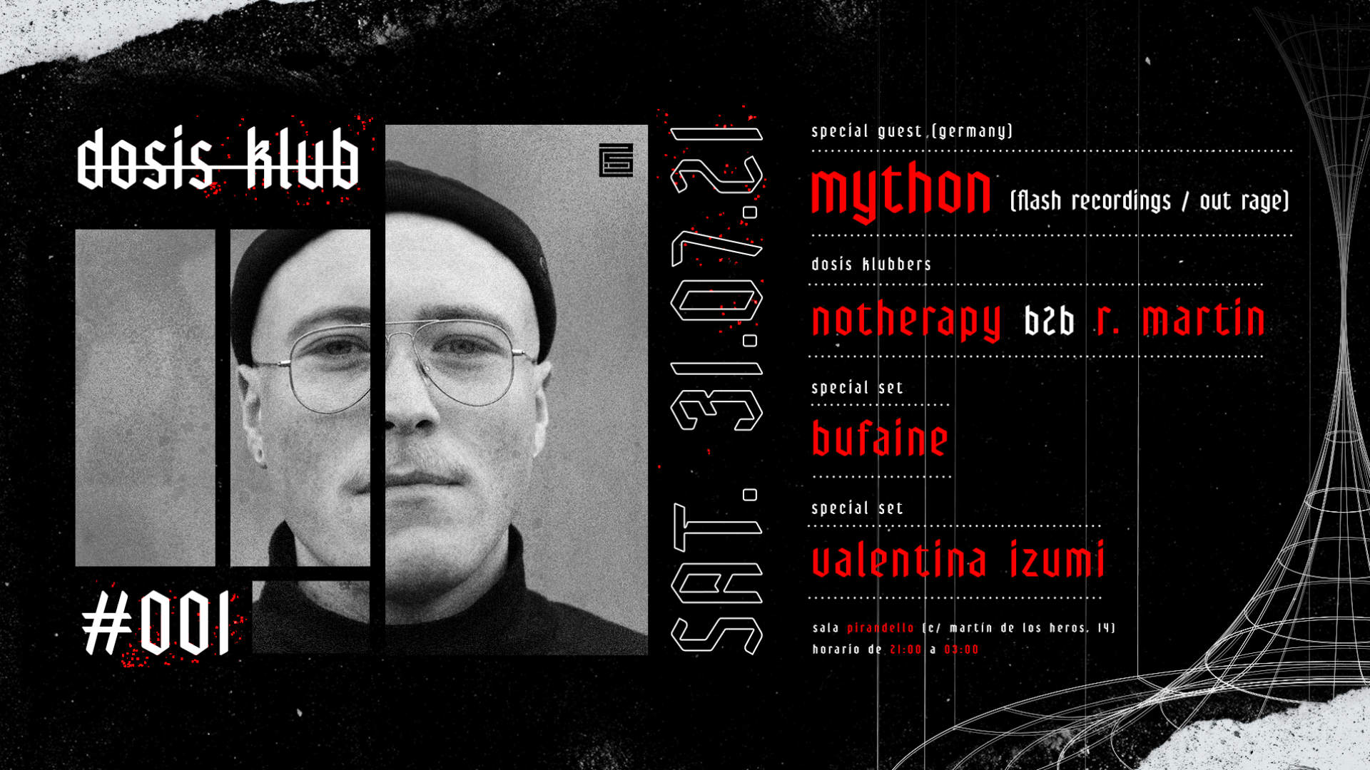 DOSIS #001 W/ MYTHON image