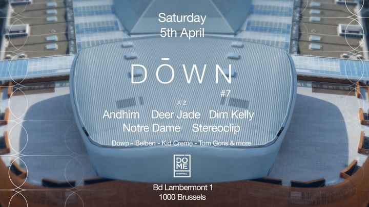 Cover for event: DOWN#7 ⬛️ SAT 05.04