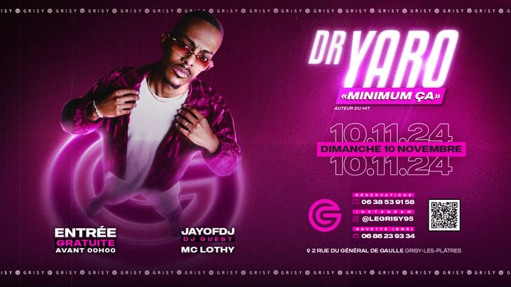 Cover for event: DR YARO en Showcase