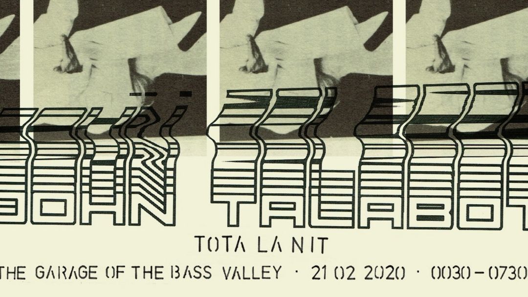 Draft #29: John Talabot (all night long)-Eventplakat