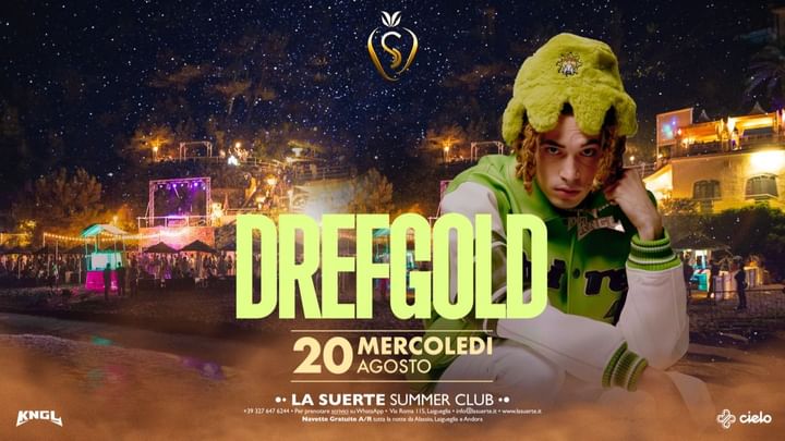 Cover for event: DREFGOLD - LA SUERTE -