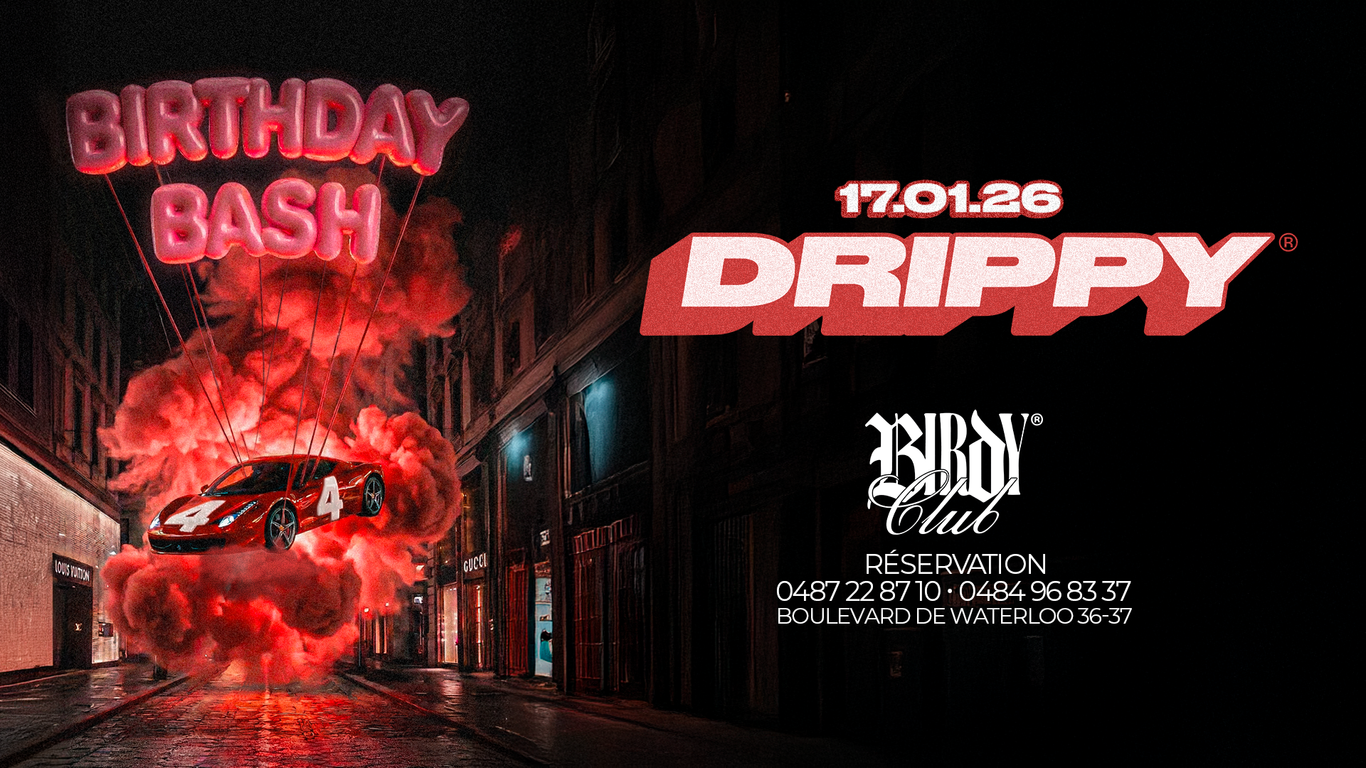 DRIPPY BIRTHDAY BASH +4 YEARS image