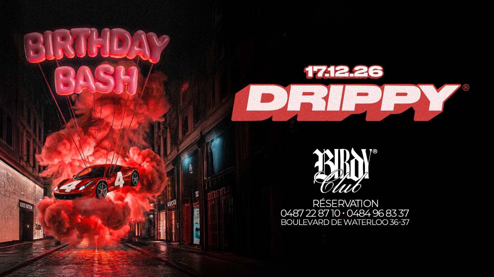 DRIPPY BIRTHDAY BASH +4 YEARS image
