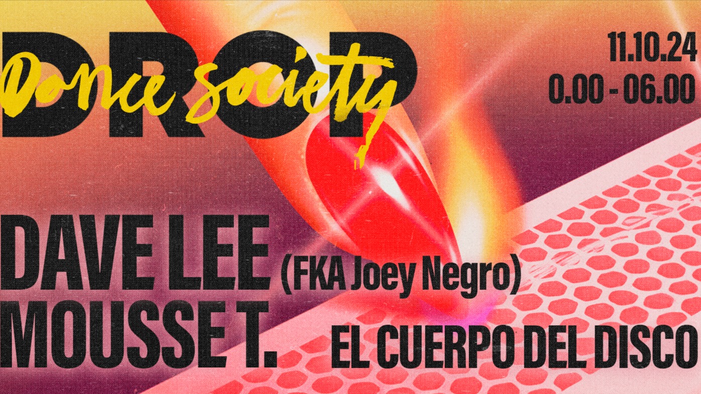 DROP llega a Madrid: Dave Lee, Mousse T. y El Cuerpo del Disco  image