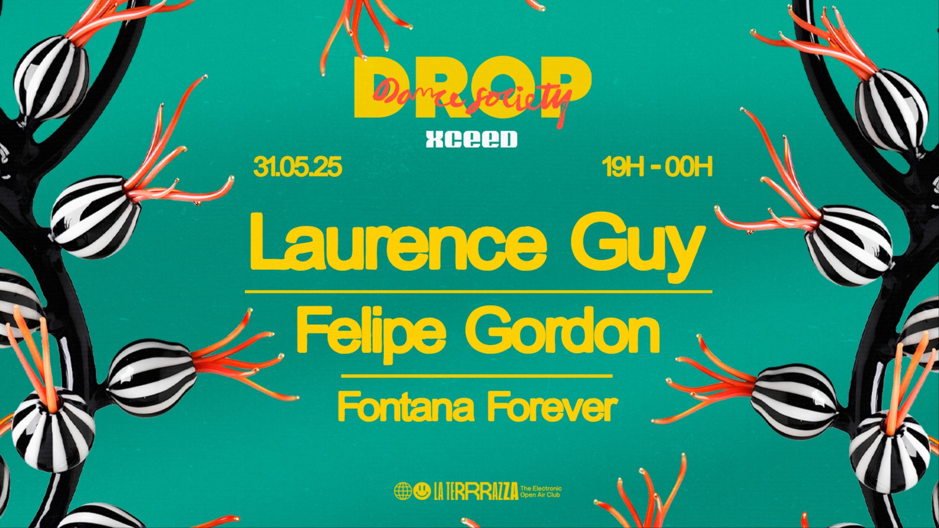 DROP Open-Air season presents: Laurence Guy, Felipe Gordon & Fontana Forever image