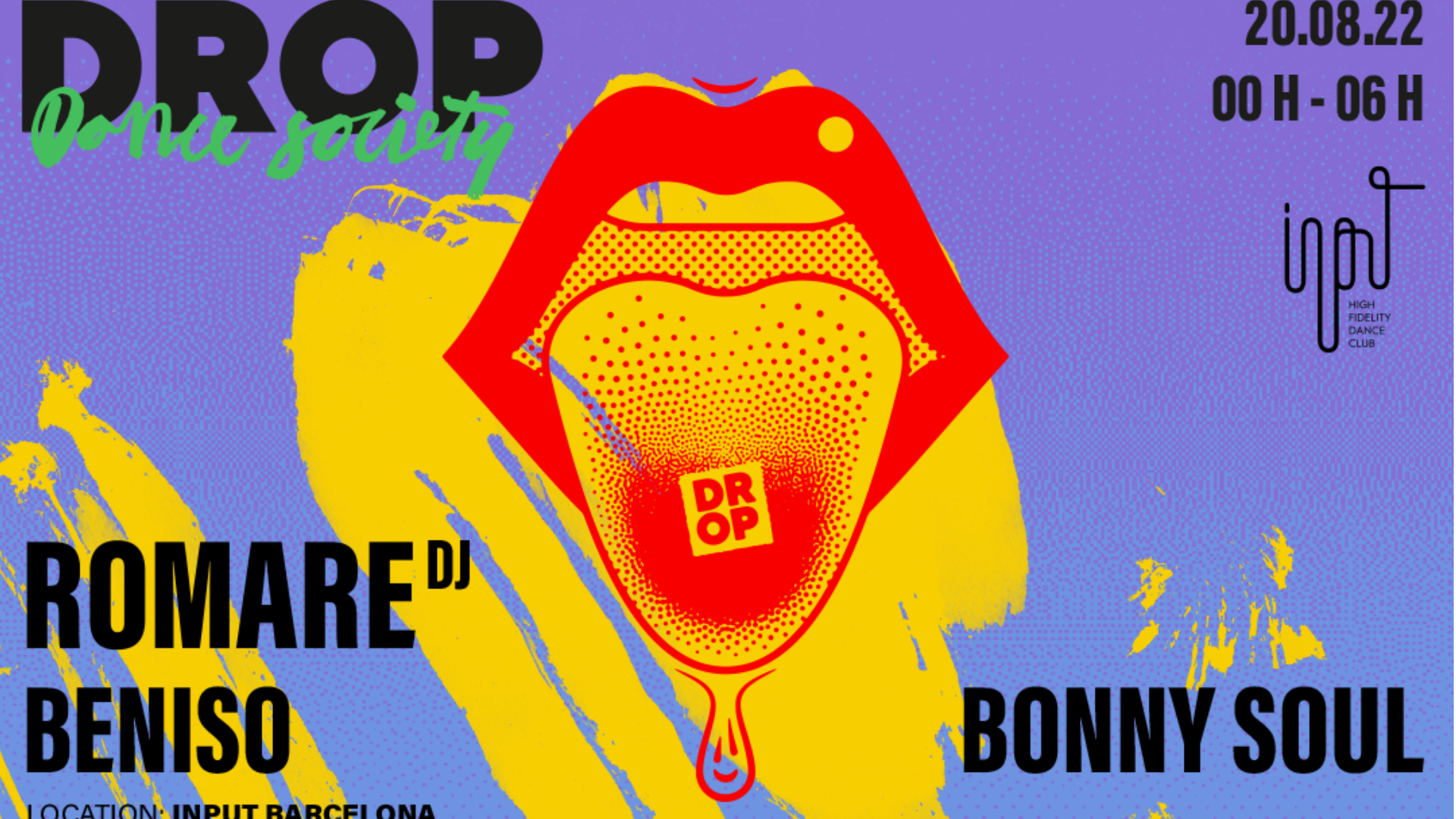 DROP x INPUT pres. ROMARE [NIGHT PARTY] image