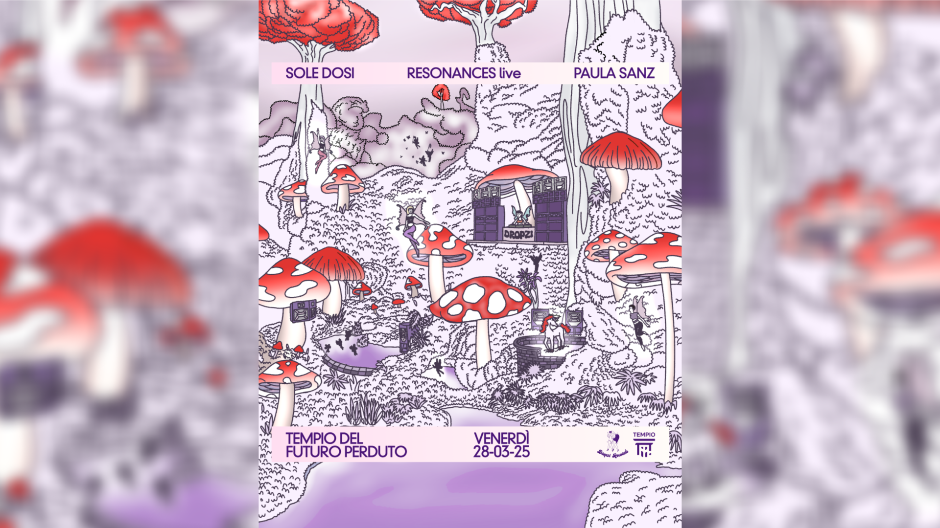 Dropzi: Resonances live, Paula Sanz, SOLE DOSI image