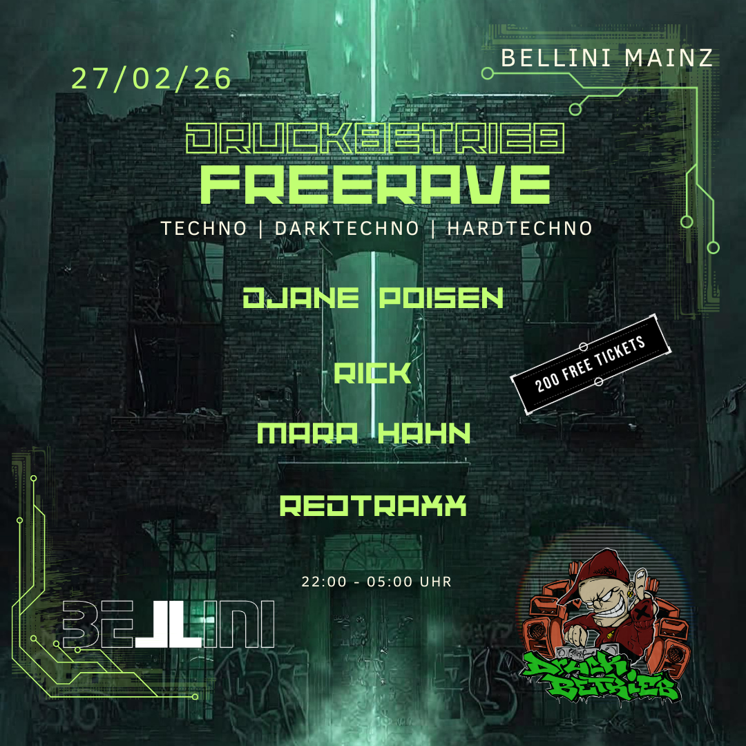 DRUCKBETRIEB FREERAVE image