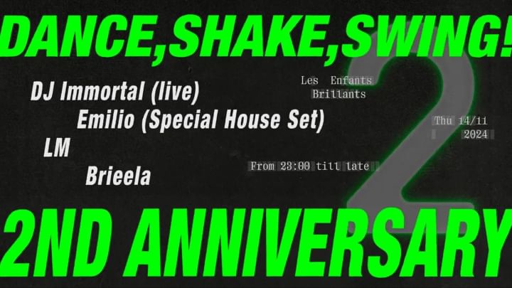 Cover for event: DSS 2nd Anniversary with Dj Immortal (live), Emilio, LM, Brieela