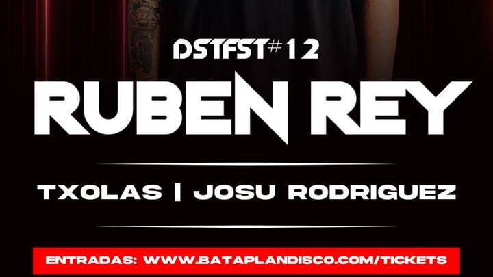 Cover for event: DSTFST12 - RUBÉN REY