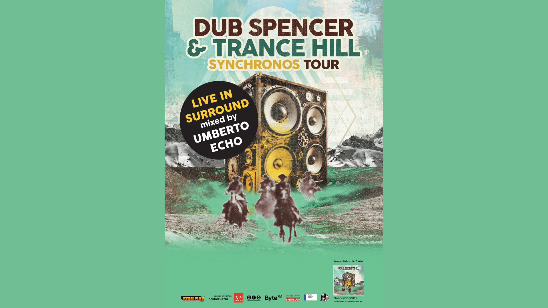DUB SPENCER & TRANCE HILL - Live in Surround - Mixed by Umberto Echo image