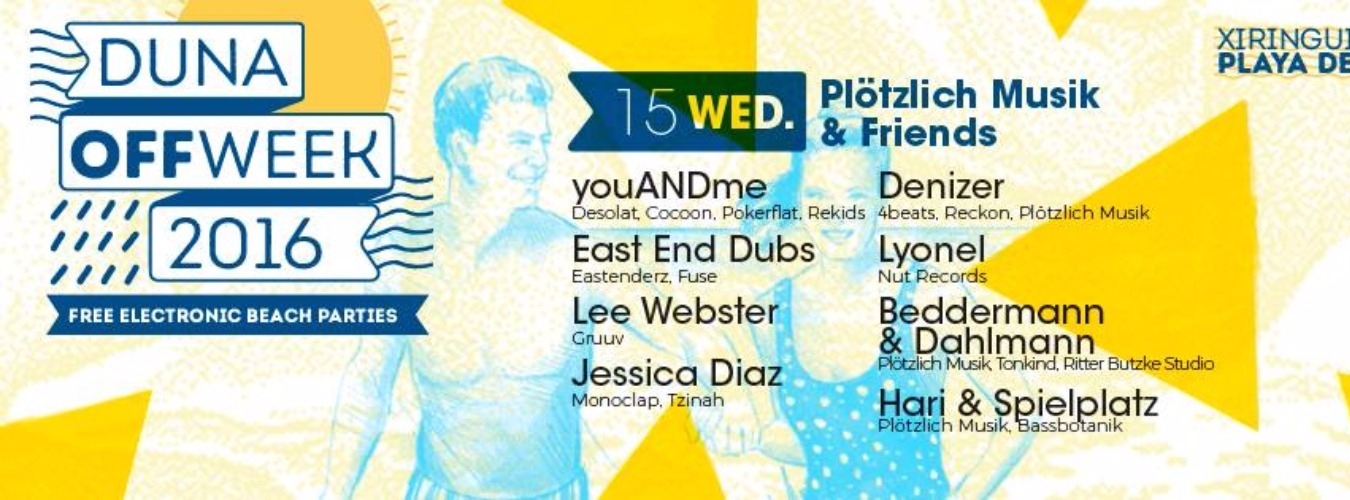 Duna Off Week 2016 | Electronic Beach Parties | Wednesday image
