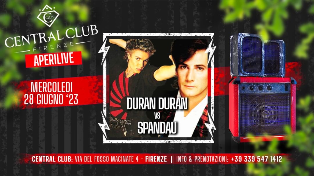 DURAN DURAN VS. SPANDAU BALLET NIGHT event cover