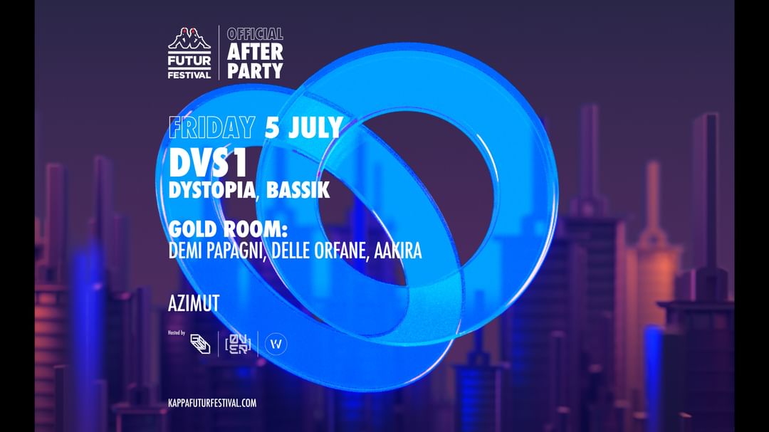 Cartel del evento DVS1 for KFF24 Official Techno After Party at Azimut - Episode 1
