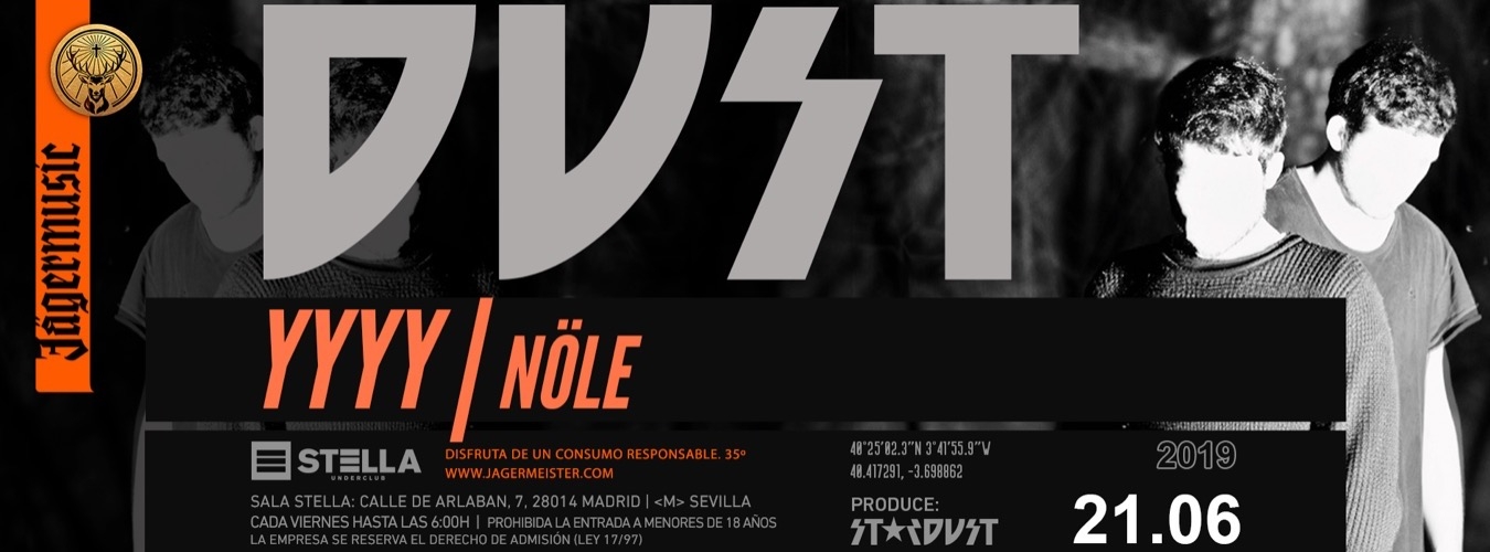 DVST x Jägermusic invites: YYYY -LIVE/ HYBRID SET- image