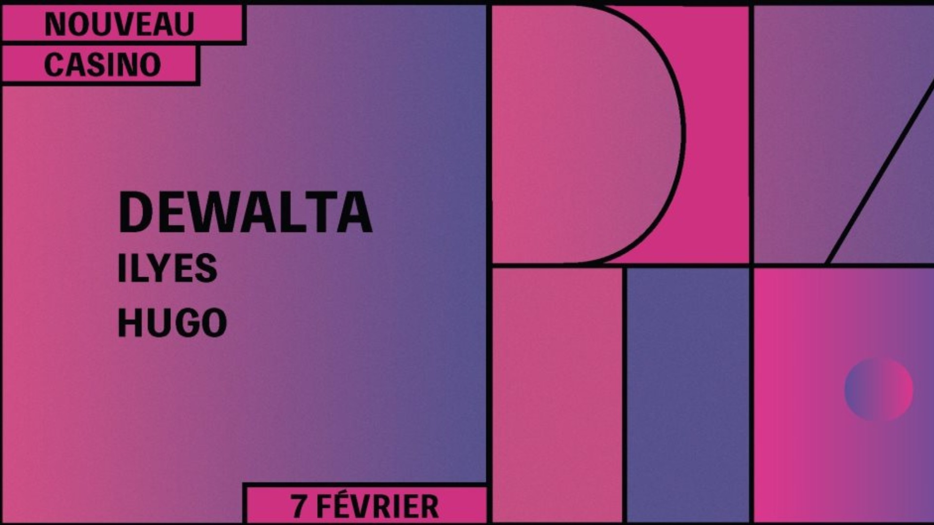 DXL Records with DeWalta, Ilyes (Live) image