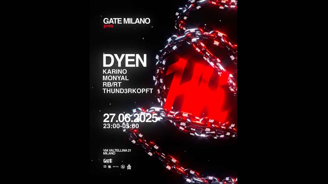Copertina evento DYEN - HIDDEN HELL and GATE MILANO
