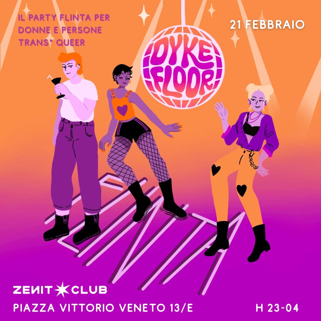 Dykefloor - Il party dedicato a donne e persone trans* queer image