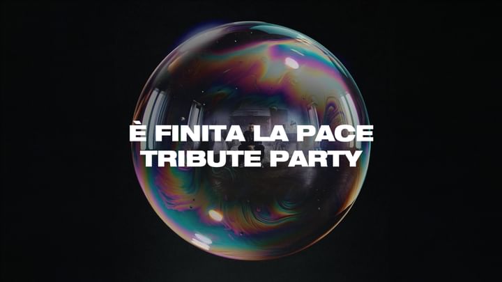 Cover for event: È FINITA LA PACE - TRIBUTE PARTY @CENTRALINO CLUB | VEN. 3 GENNAIO