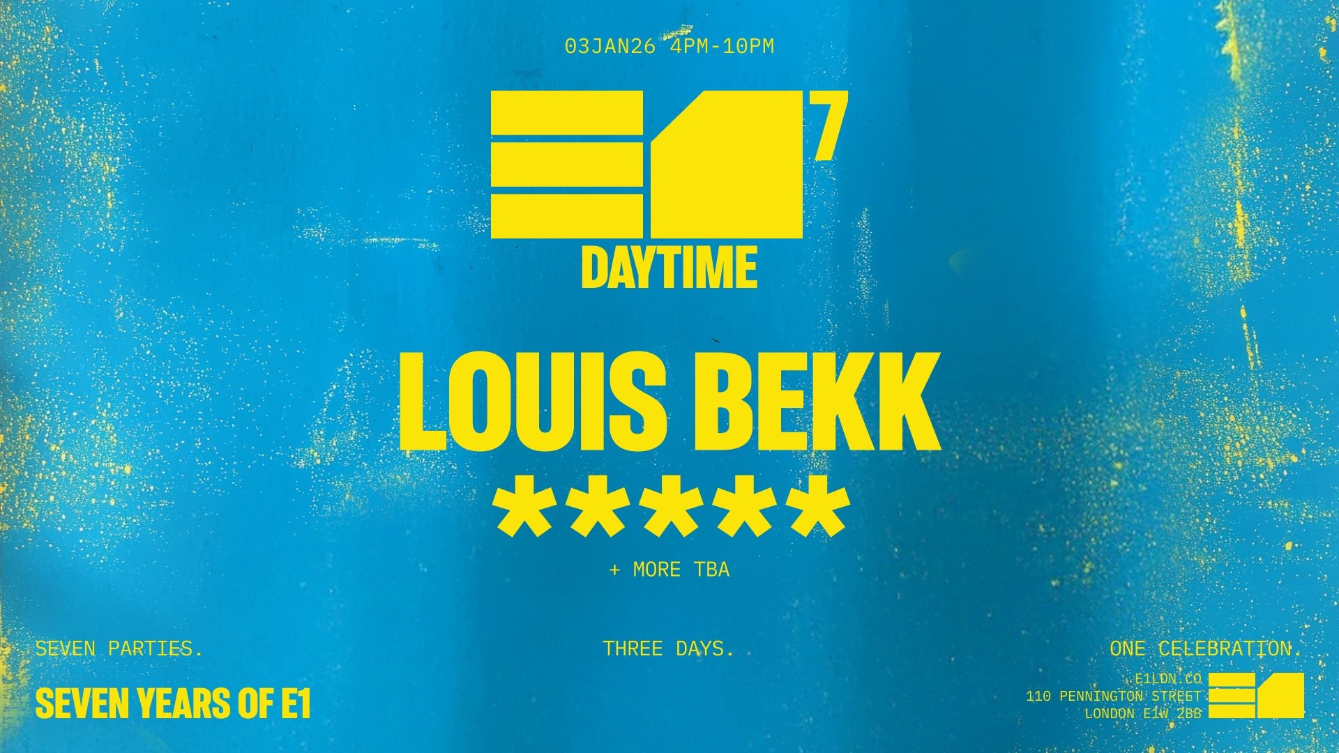E1⁷: Louis Bekk image