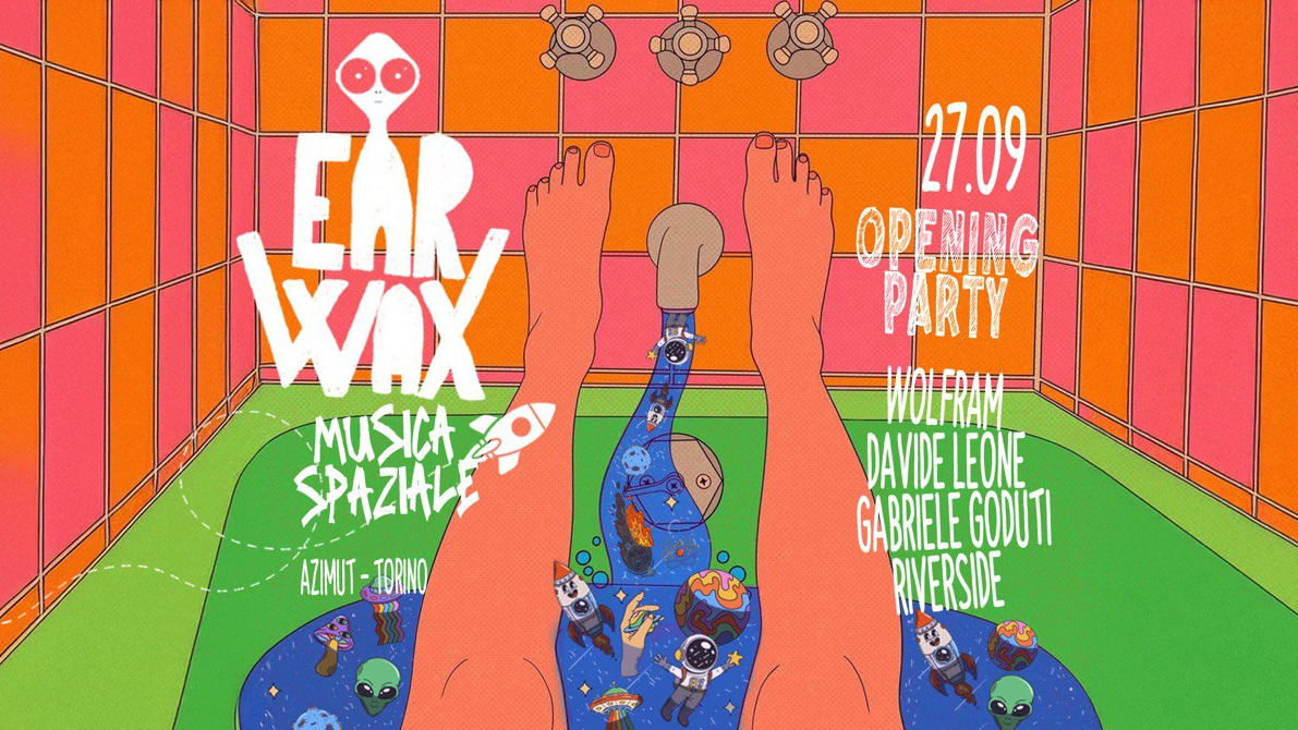Ear\Wax 'Opening Party': WOLFRAM, Davide Leone, Gabriele Goduti, Riverside at Azimut Club image