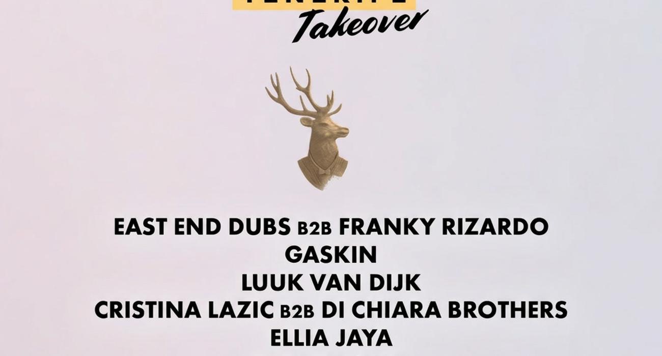 Eastenderz Tenerife Friday: East End Dubs, Franky Rizardo, Gaskin, Luuk van Dijk + more