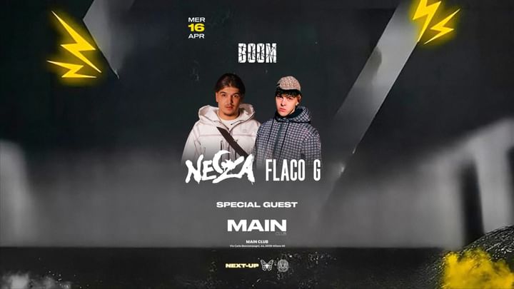 Cover for event: EASTER SCHOOL PARTY - NEZA & FLACO G 16/04 