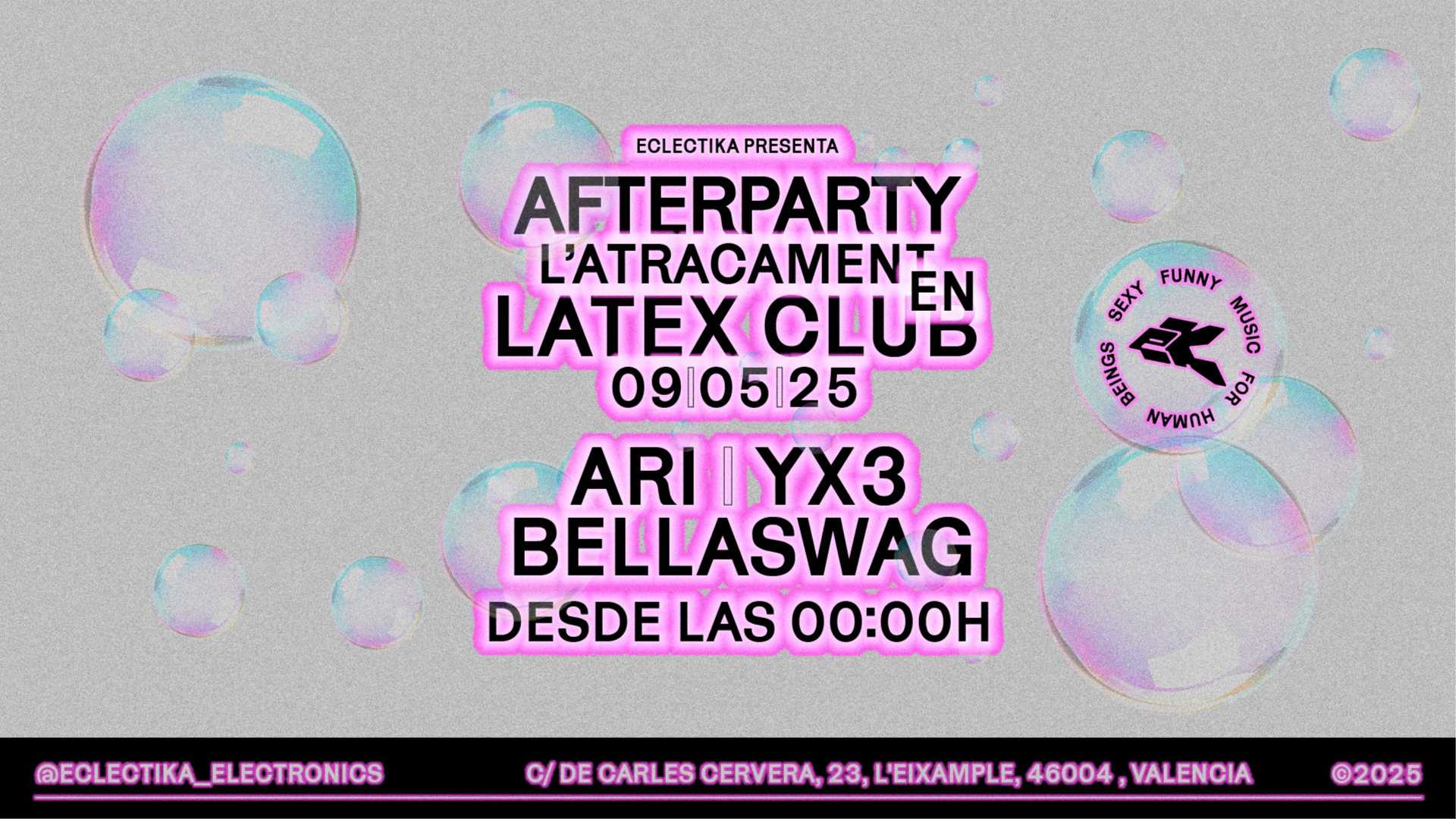 ECLECTIKA (Post Party L´ATRACAMENT) image