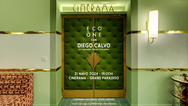 Cover for event: ECO-ONE con Diego Calvo CEO/CoFounder Concept Hotel Group