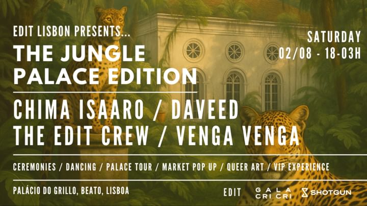 Cover for event: EDIT presents...The Jungle Palace Edition