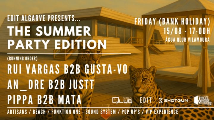 Cover for event: EDIT presents...The Summer Party Edition