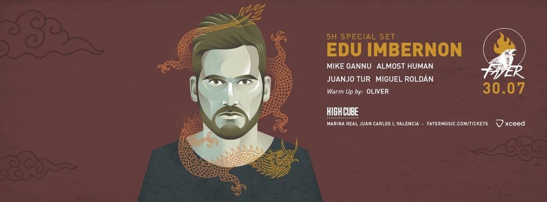 Edu Imbernon - 5h Special Set | Fayer-Eventplakat