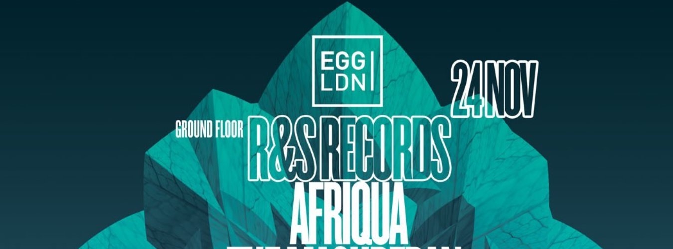 Egg LDN Pres: Novamute, R&S Records, Phonica Records image