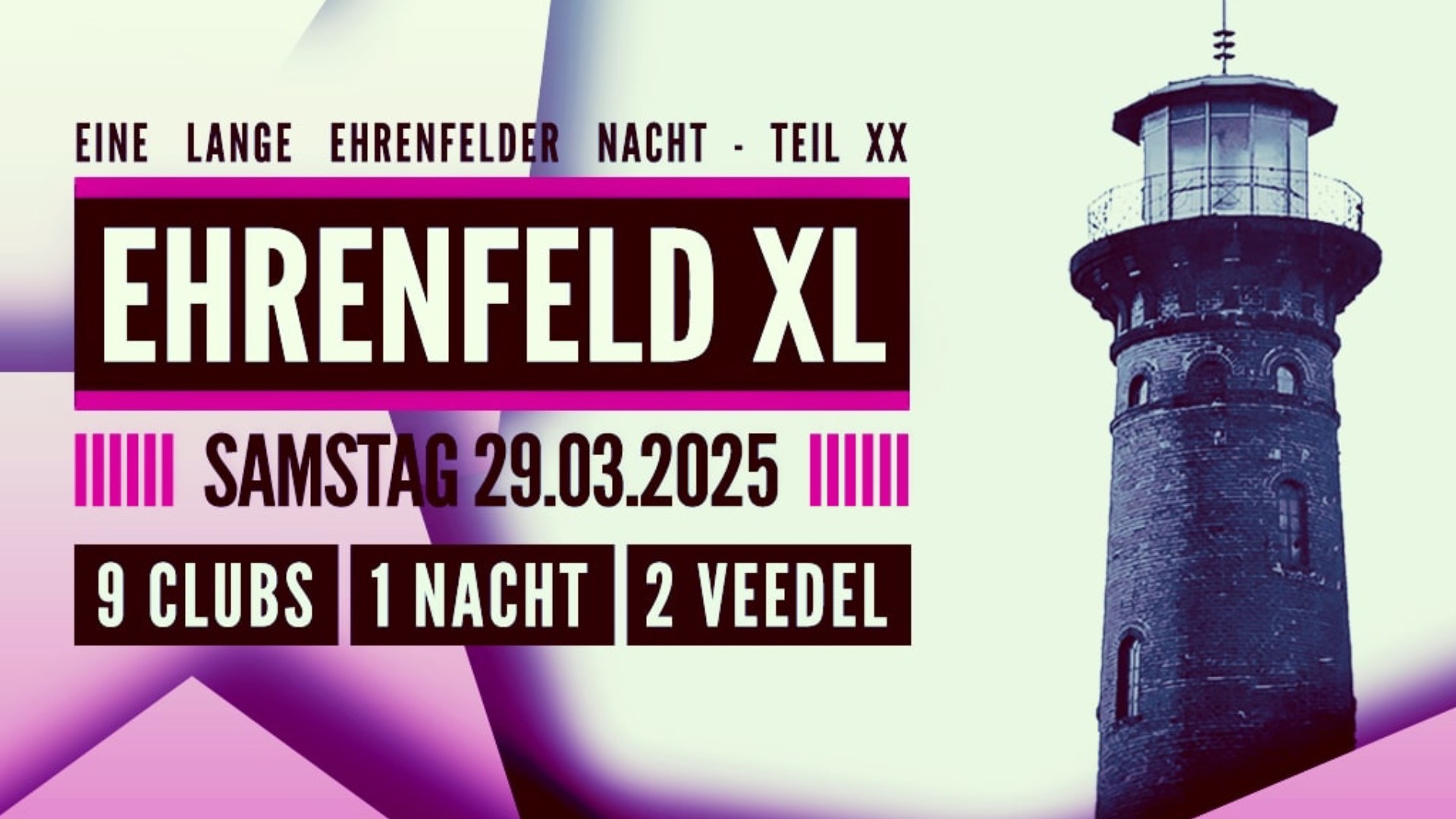 EHRENFELD XL - 9 Clubs, 1 Nacht, 2 Veedel // The Cologne Club Festival