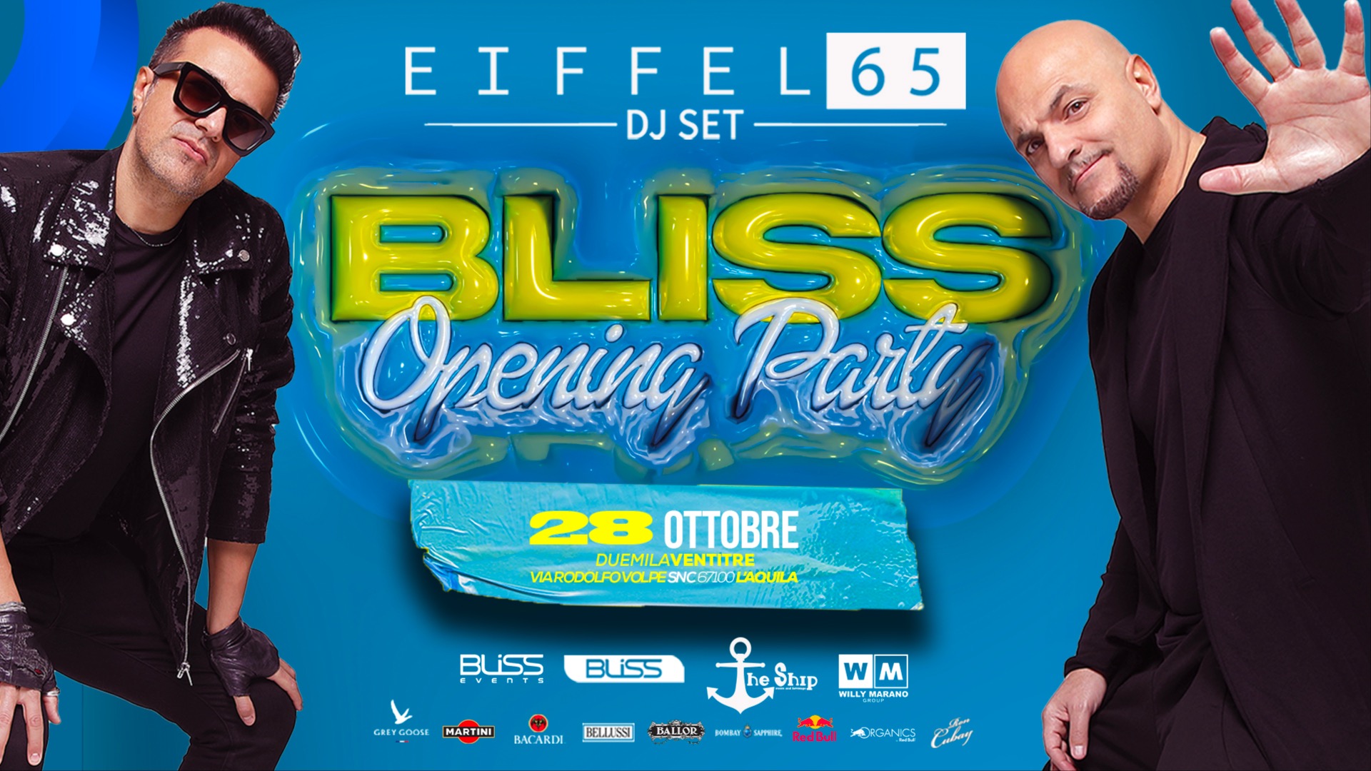EIFFEL 65 - BLISS OPENING PARTY image