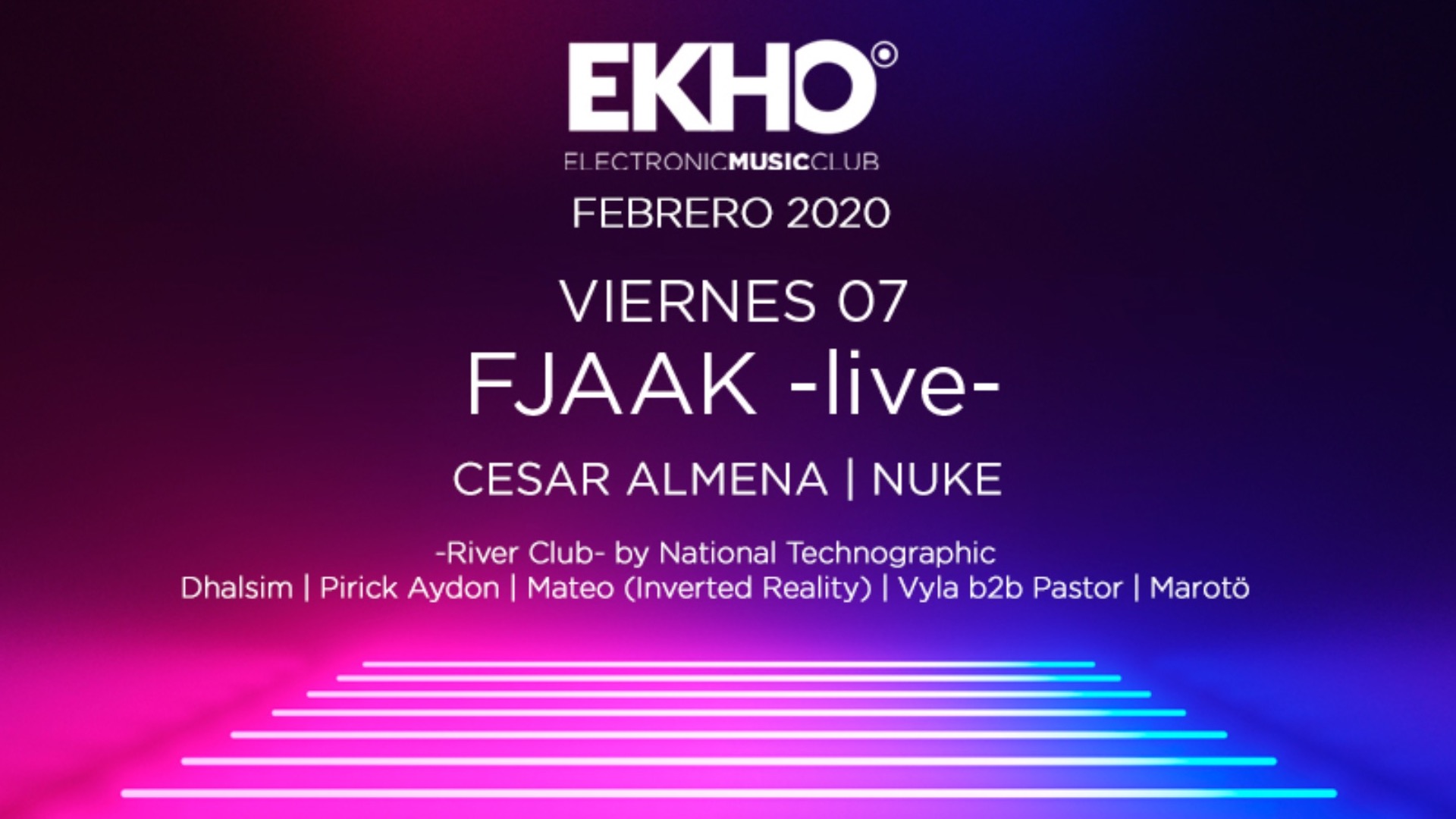 EKHO w/ Fjaak Live