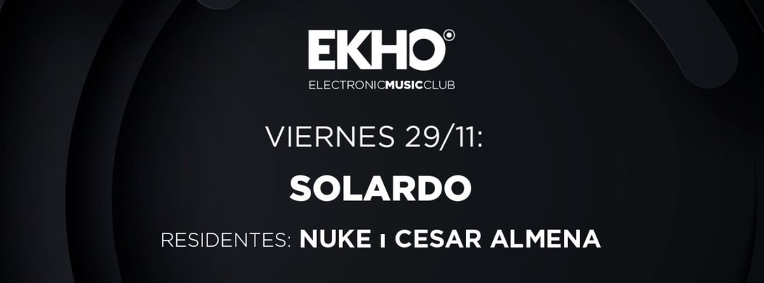 Capa do evento EKHO w/ Solardo