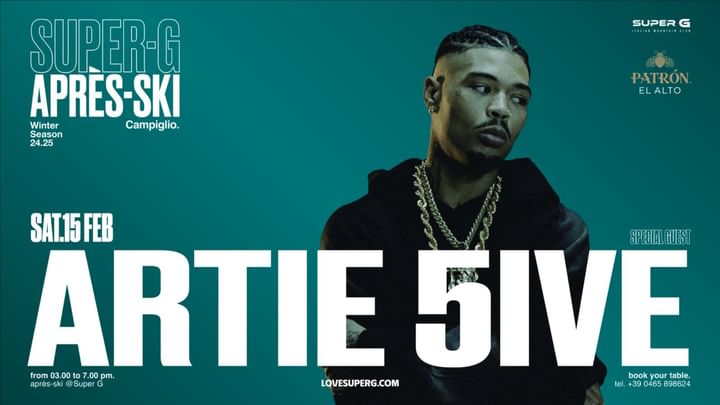 Cover for event: EL ALTO presents ARTIE 5IVE | Après-ski