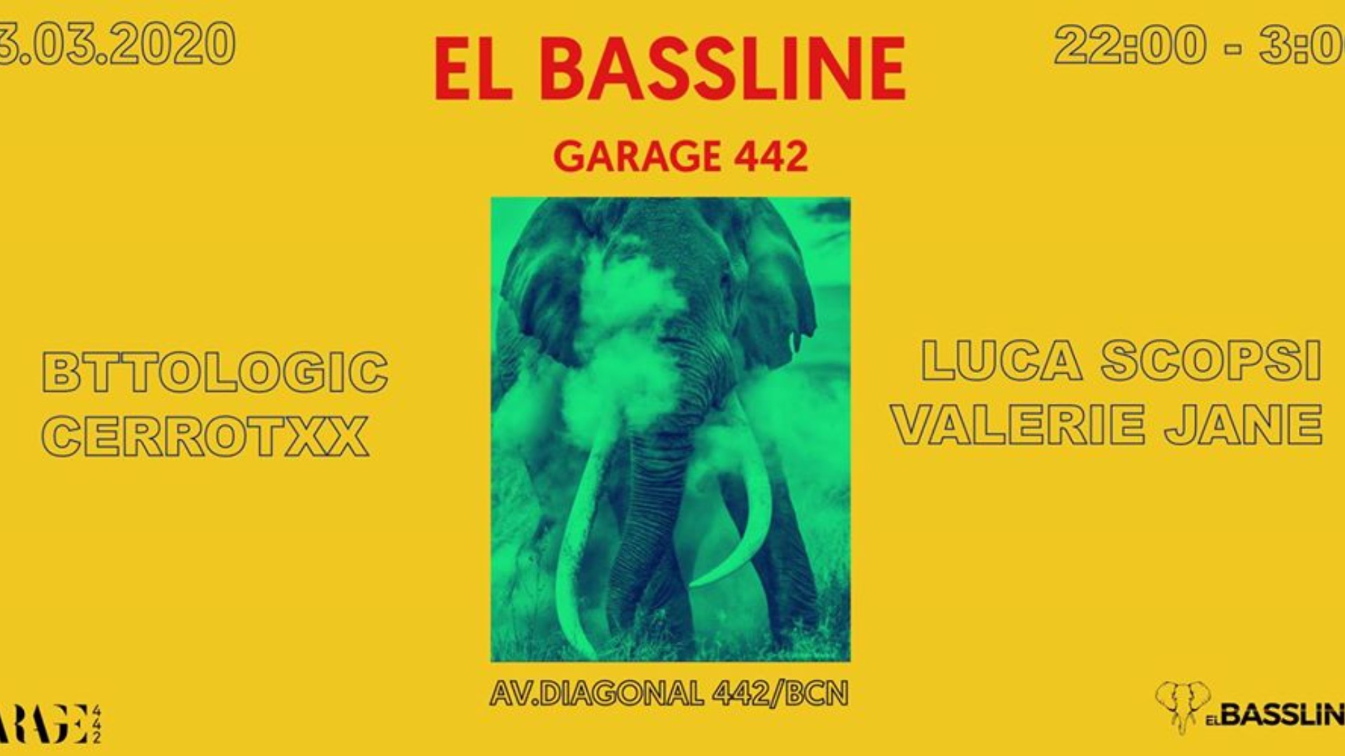 EL BASSLINE @ GARAGE442 image