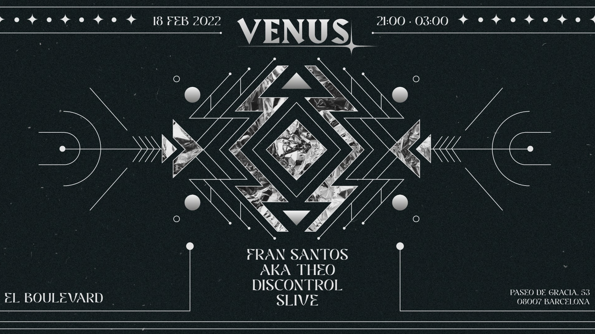 El Boulevard presenta VENUS image