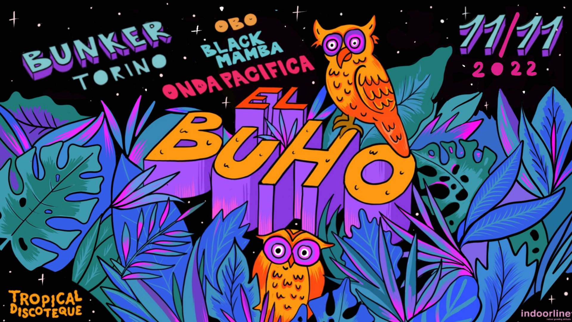 EL BUHO Live Set ⚘ Tropical Discoteque al Bunker image