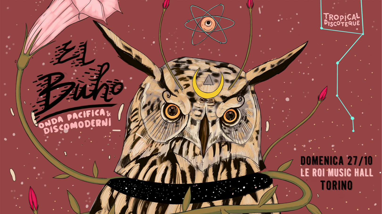 EL BUHO | Tropical Discoteque @ Le Roi Torino image