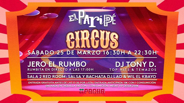 Cover for event: El Circo del Paripé